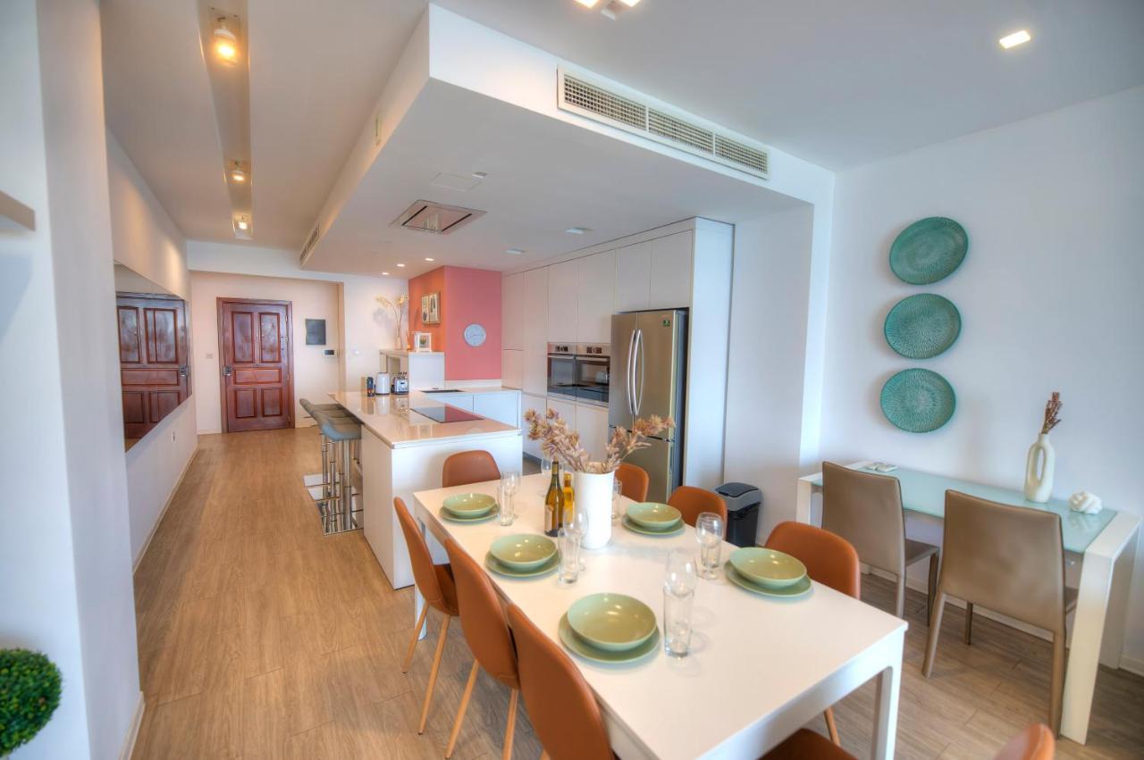 סליאמה Spacious 4 Bedrooms With Sea View Balcony Goslm-3 מראה חיצוני תמונה